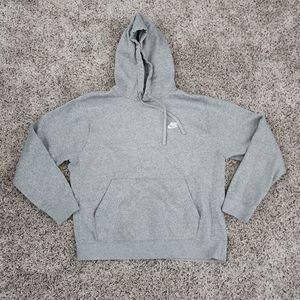 Men's light gray Nike hoodie